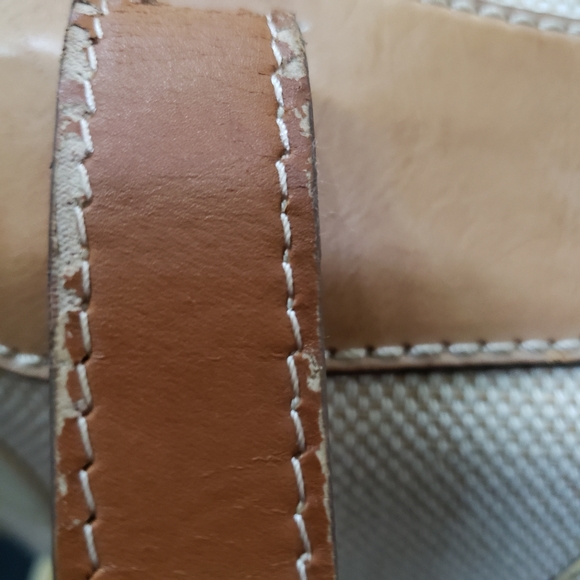 Fossil Polka Dot Canvas Tote - Picture 9 of 16